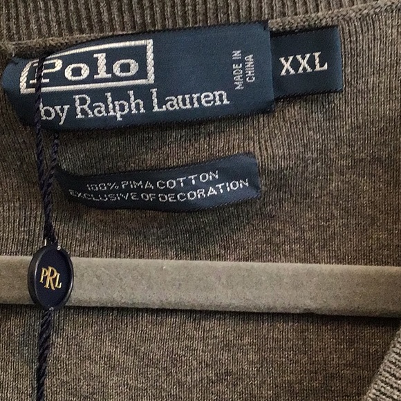 Polo Ralph Lauren V Neck XXL - Picture 6 of 6